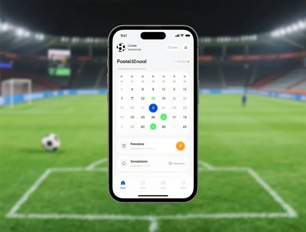 世界杯APP下载与移动端赛程查询示意图