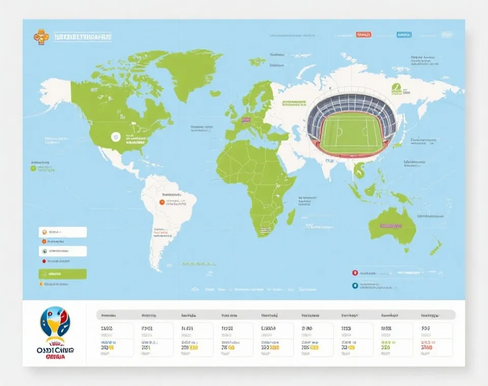 2026世界杯赛程规划与赛事资讯示意图